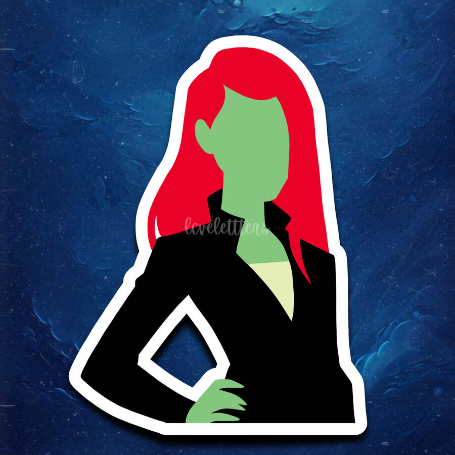 Poison Ivy Sticker