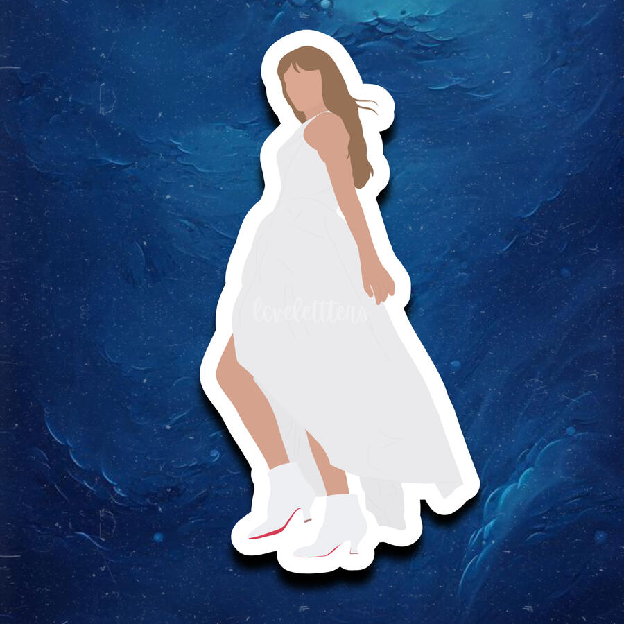 Taylor Swift The Tortured Poets Department Sticker